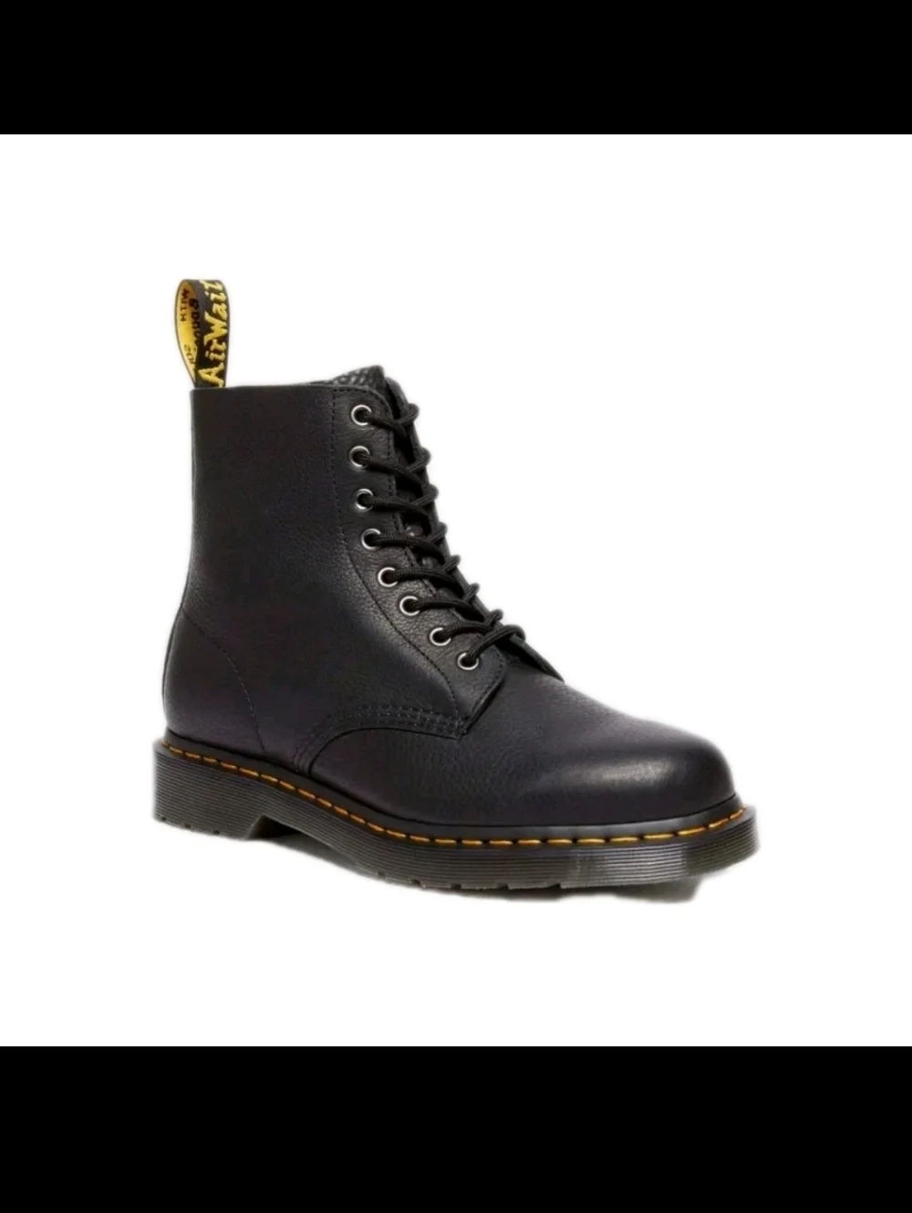 Dr. Martens Unisex 1460 Black Pebbled Leather Classic Rock Punk Boot 7m 9W